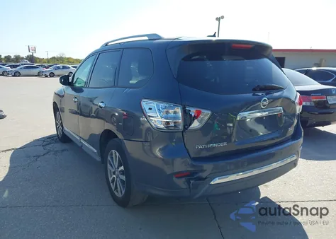 2013 Nissan Pathfinder Sl z USA, uszkodzony, nr VIN 5N1AR2MN3DC642921